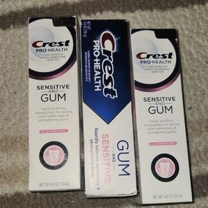 Crest Pro-Health Sensitive and Gum Toothpaste Trio